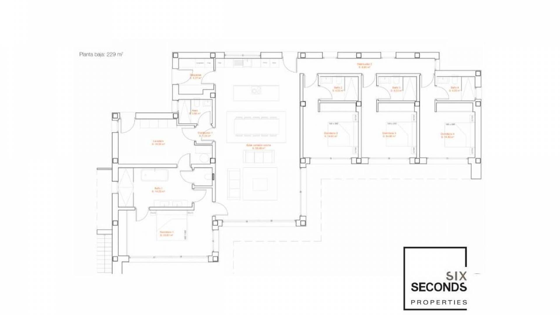 Nieuw gebouw - Onafhankelijke villa - San Fulgencio - LA MARINA