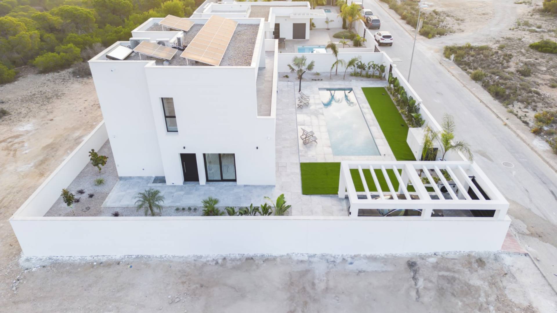 Nieuw gebouw - Onafhankelijke villa - San Fulgencio - Urbanización La Marina