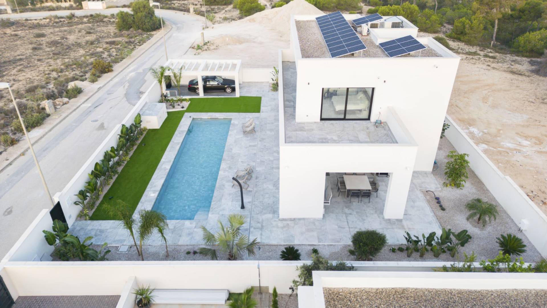 Nieuw gebouw - Onafhankelijke villa - San Fulgencio - Urbanización La Marina