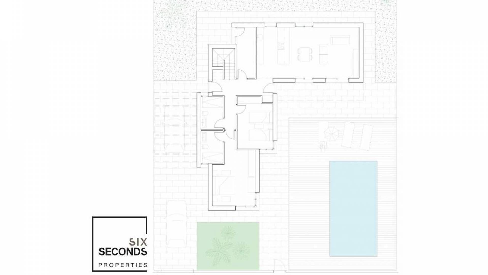 Nieuw gebouw - Onafhankelijke villa - San Fulgencio - Urbanización La Marina