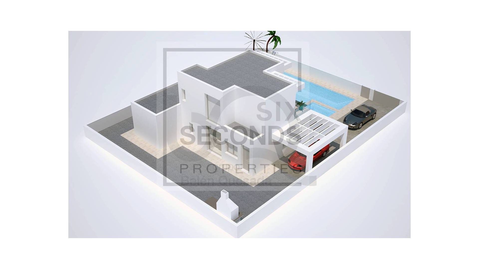 Nieuw gebouw - Onafhankelijke villa - San Fulgencio - Urbanización La Marina