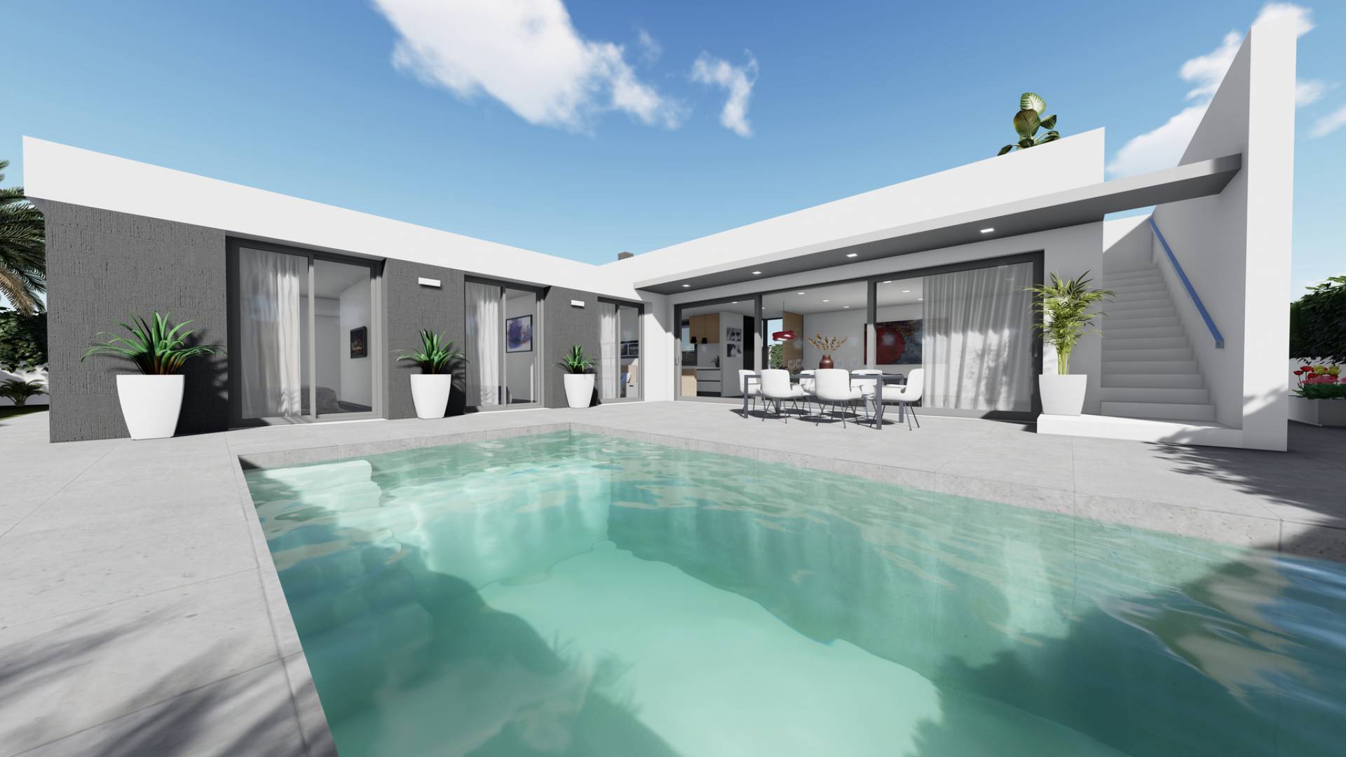 Nieuw gebouw - Onafhankelijke villa - San Juan de los Terreros