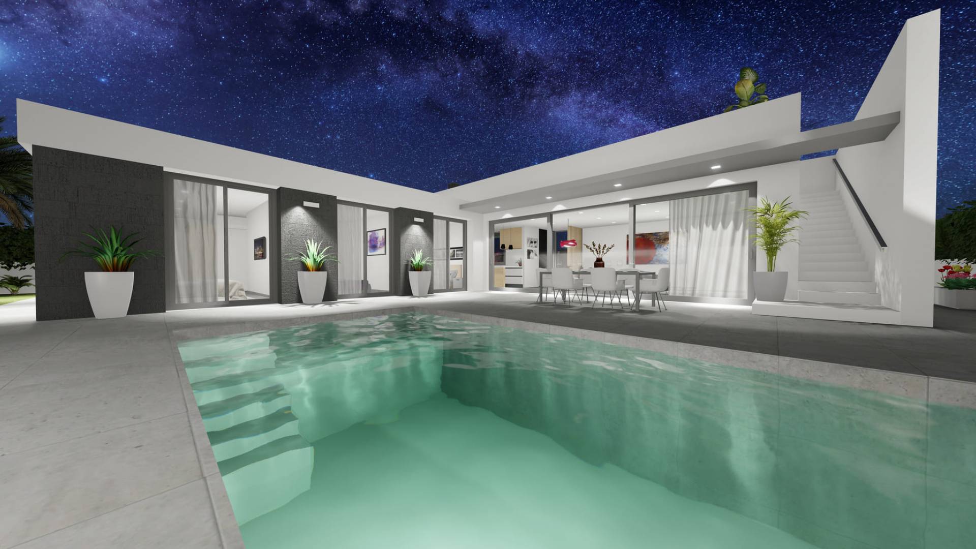 Nieuw gebouw - Onafhankelijke villa - San Juan de los Terreros