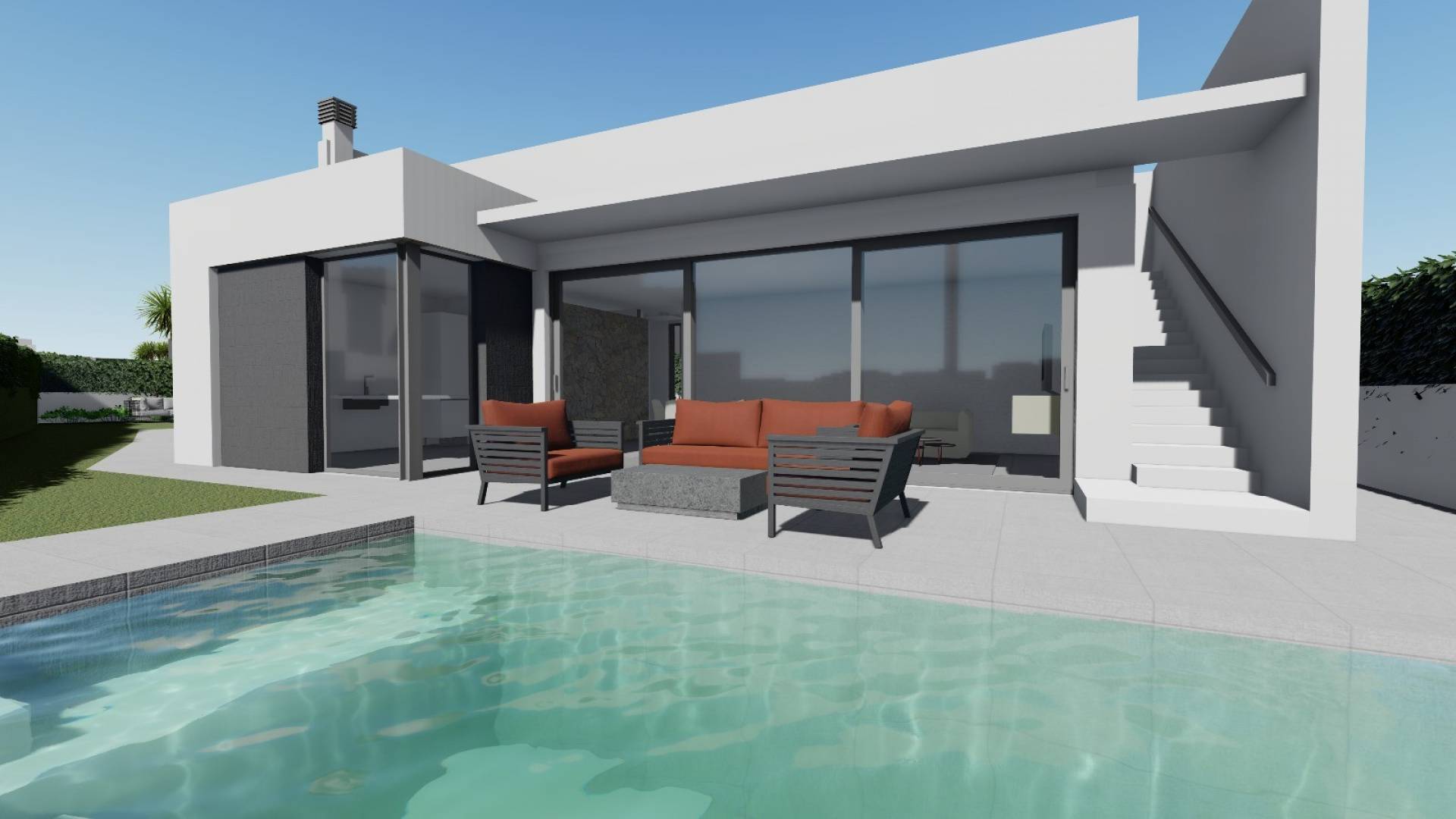 Nieuw gebouw - Onafhankelijke villa - San Juan de los Terreros