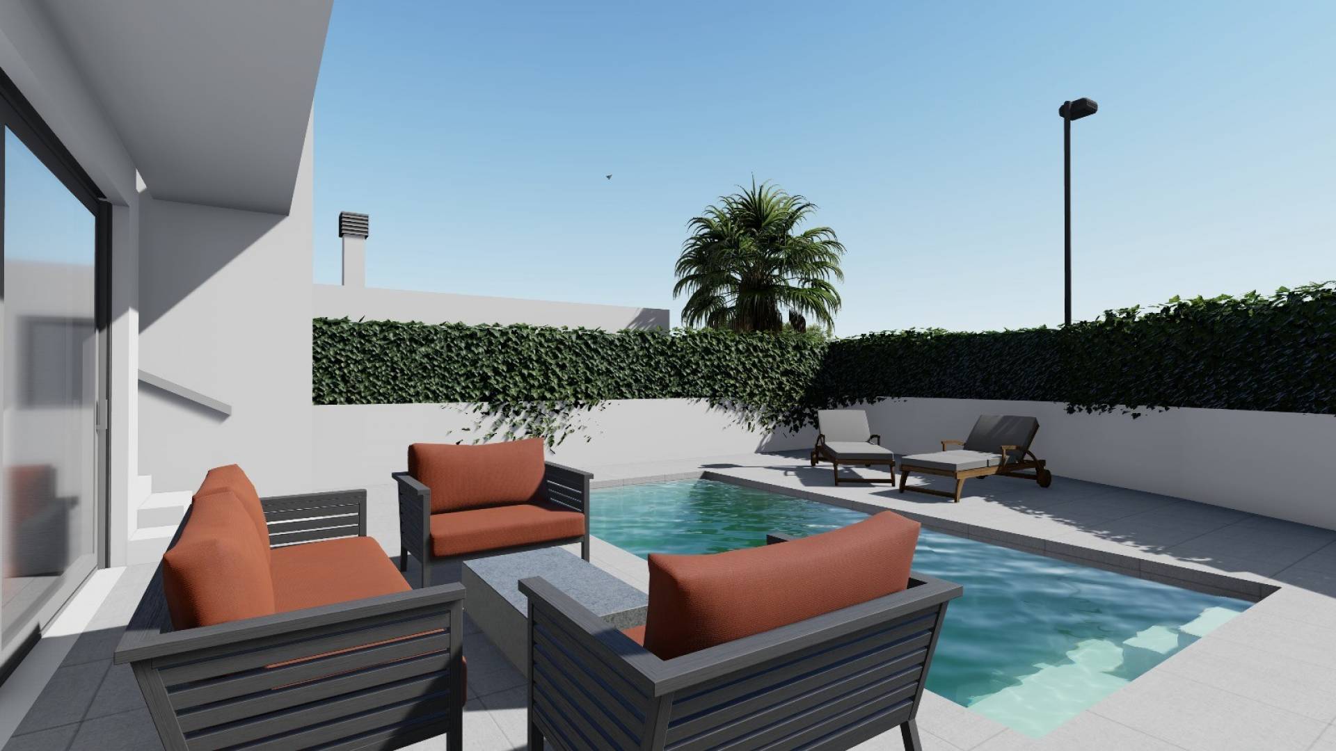 Nieuw gebouw - Onafhankelijke villa - San Juan de los Terreros