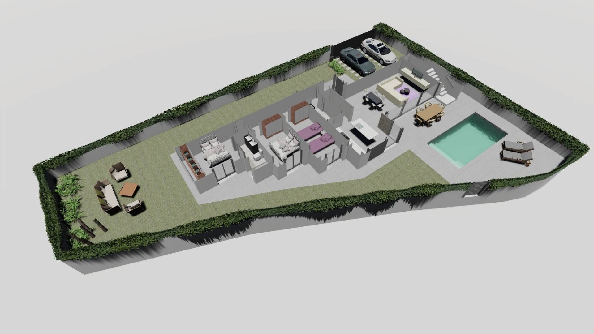 Nieuw gebouw - Onafhankelijke villa - San Juan de los Terreros