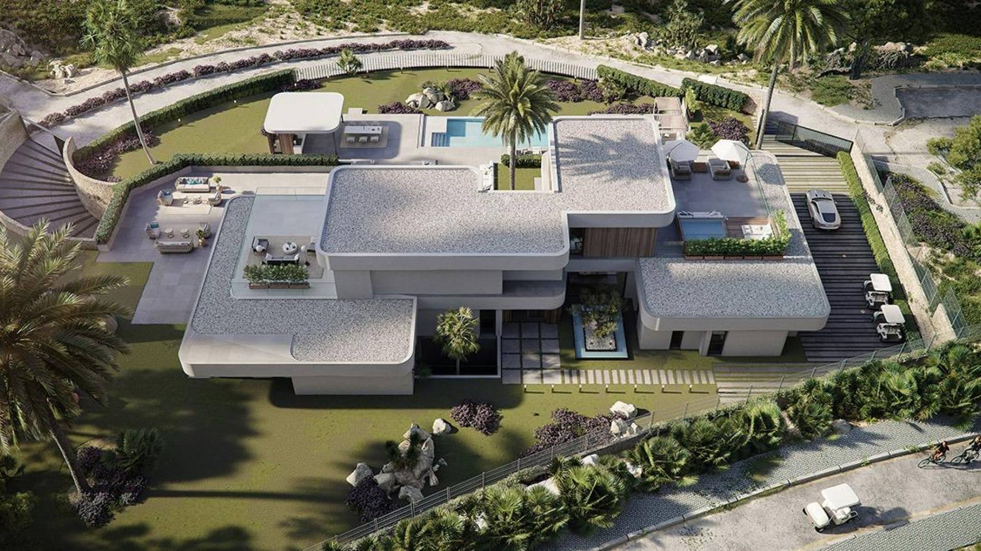 Nieuw gebouw - Onafhankelijke villa - San Miguel de Salinas - Las Colinas Golf