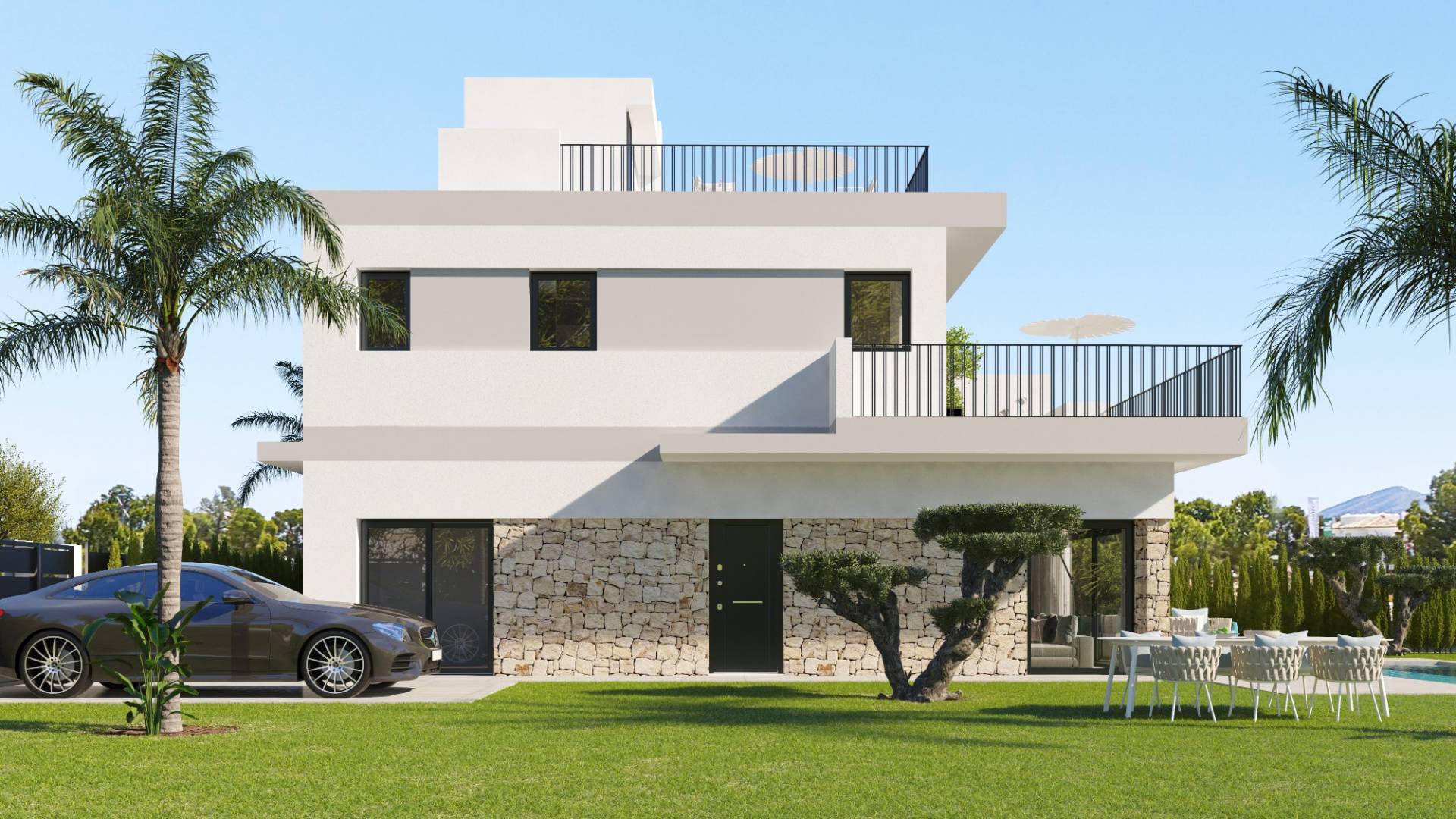 Nieuw gebouw - Onafhankelijke villa - San Miguel de Salinas - 