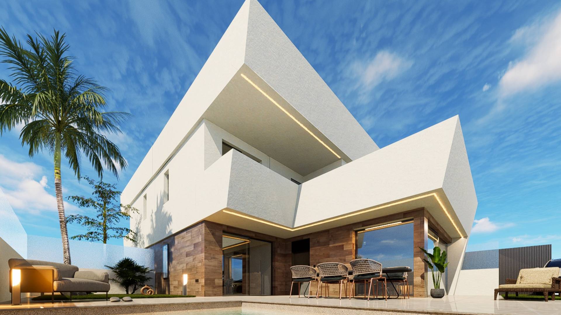 Nieuw gebouw - Onafhankelijke villa - San Pedro del Pinatar