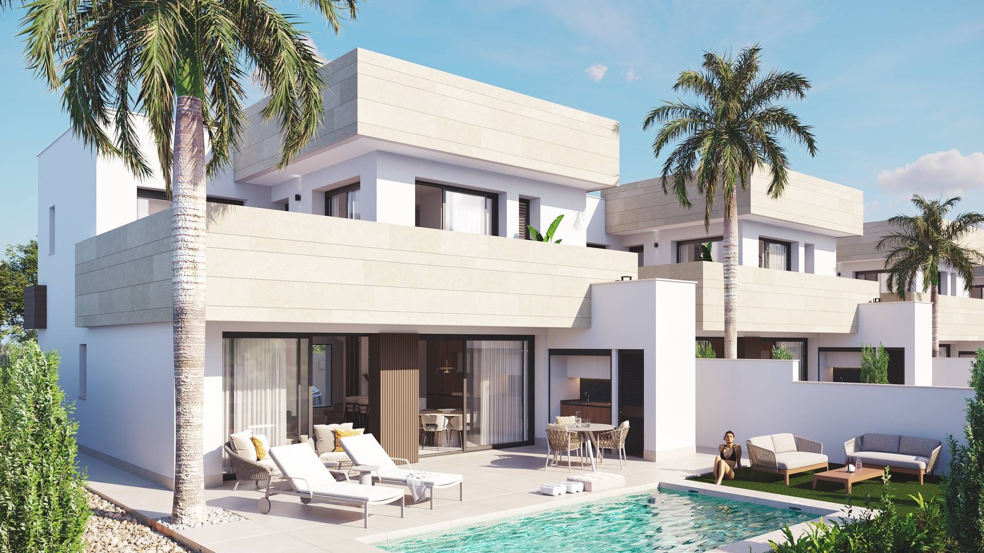 Nieuw gebouw - Onafhankelijke villa - Santiago de la Ribera - 