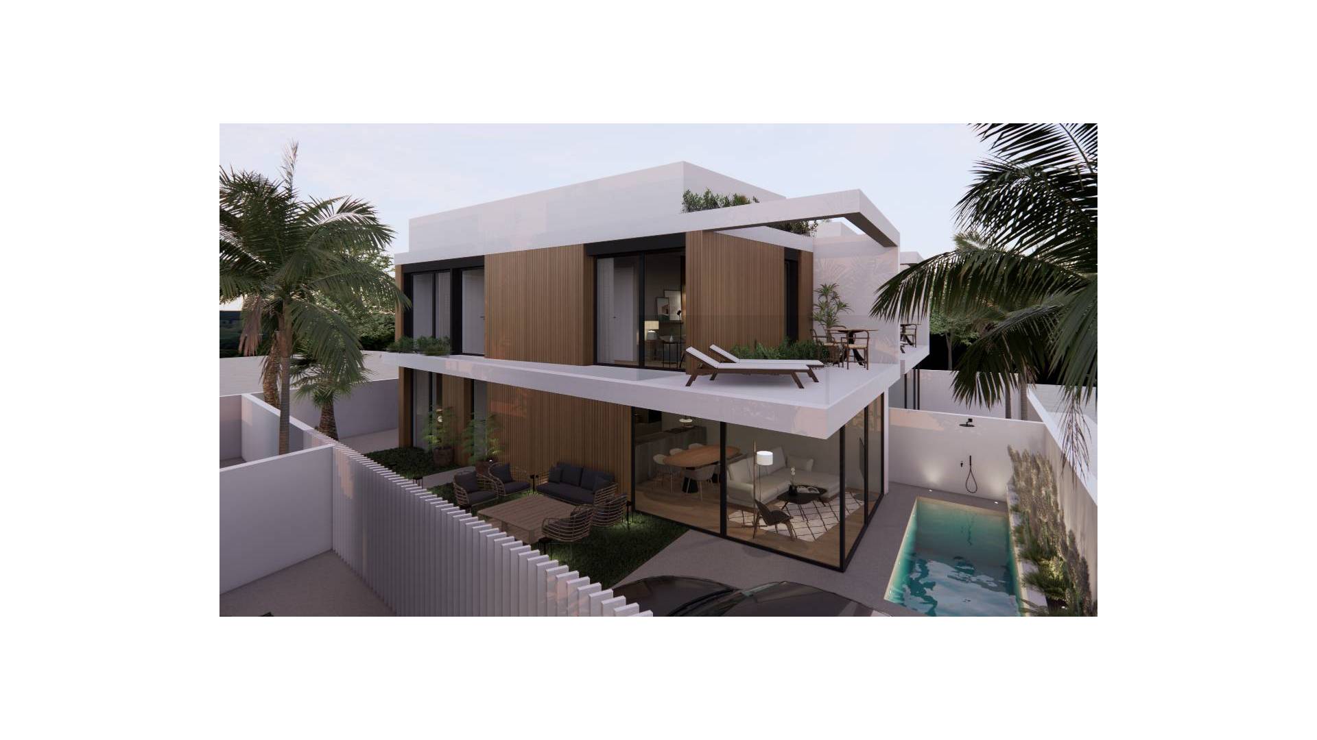 Nieuw gebouw - Onafhankelijke villa - Torre de la Horadada