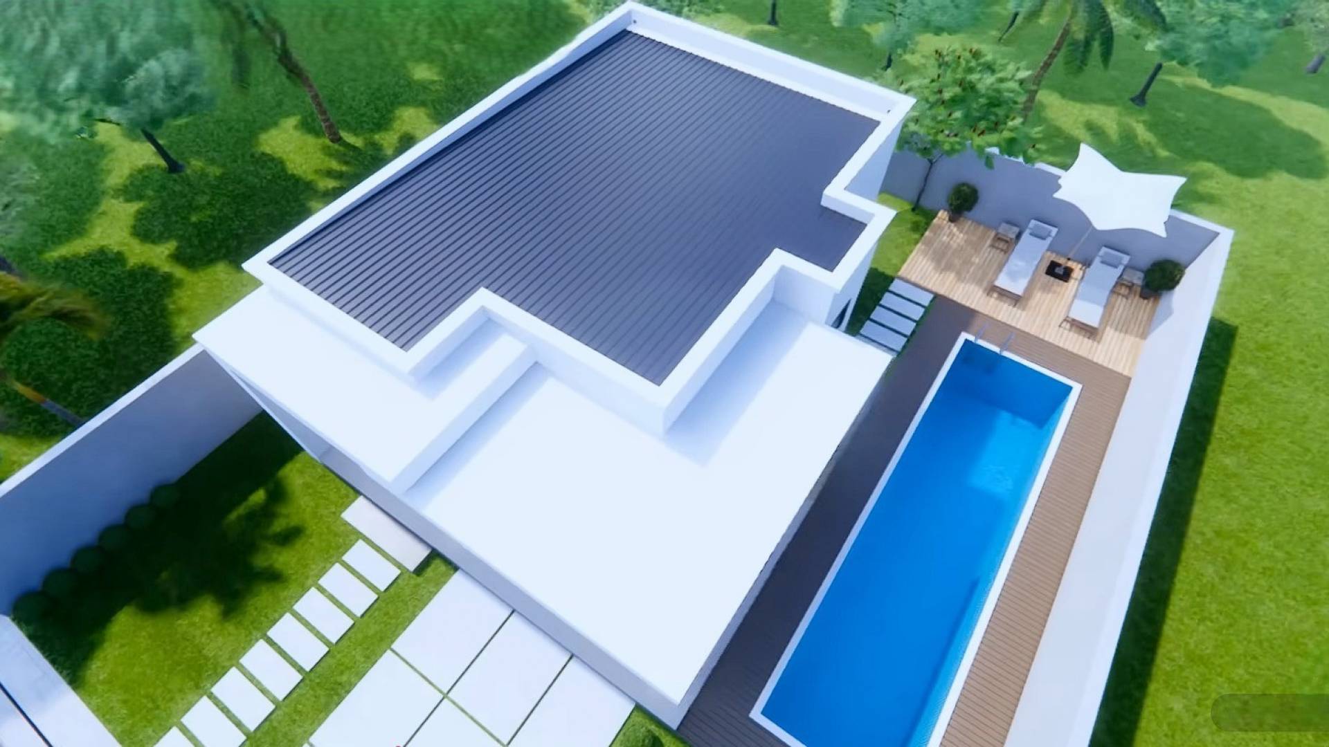 Nieuw gebouw - Onafhankelijke villa - Torre Pacheco - Roldán