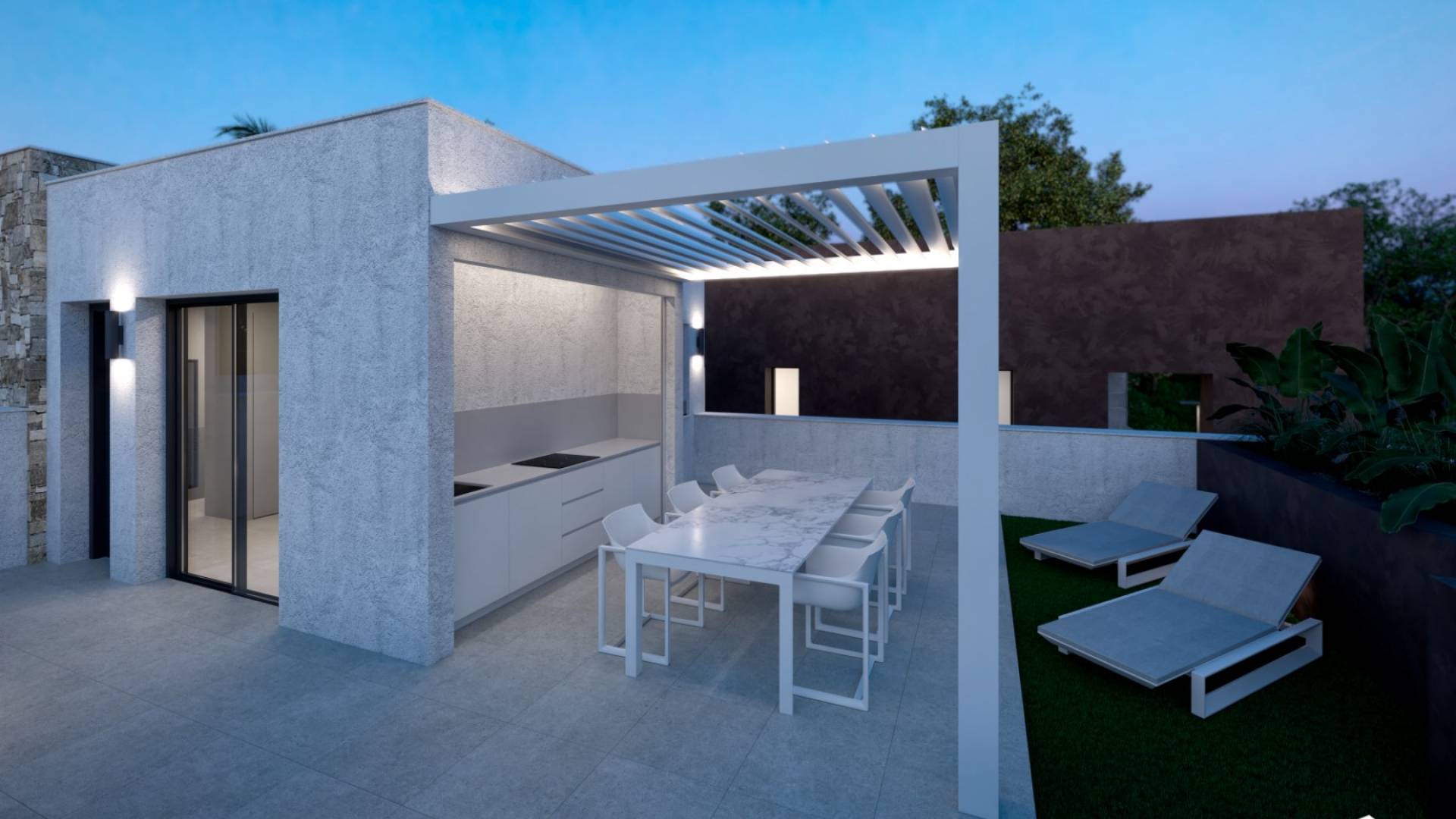 Nieuw gebouw - Onafhankelijke villa - Torre Pacheco - 