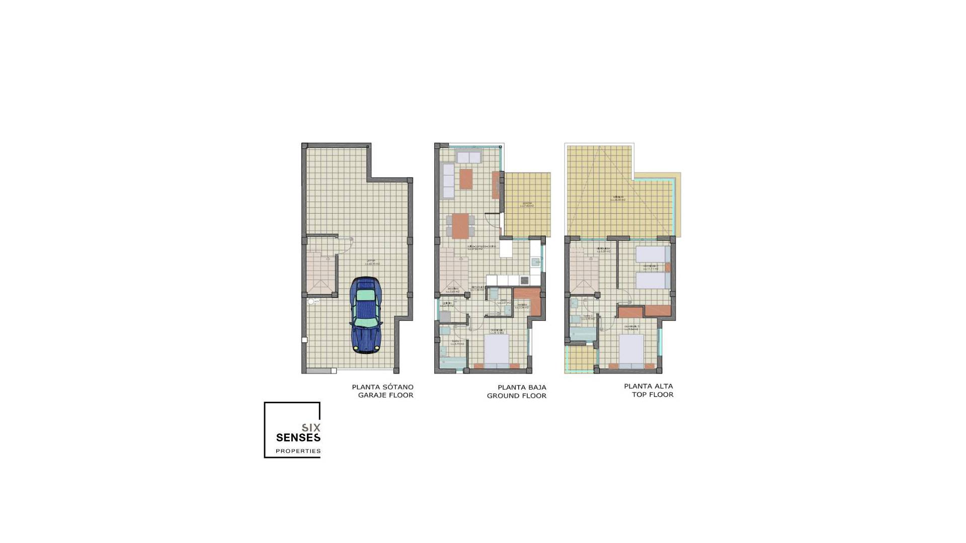 Nieuw gebouw - Onafhankelijke villa - Torrevieja - Los Balcones - Los Altos del Edén