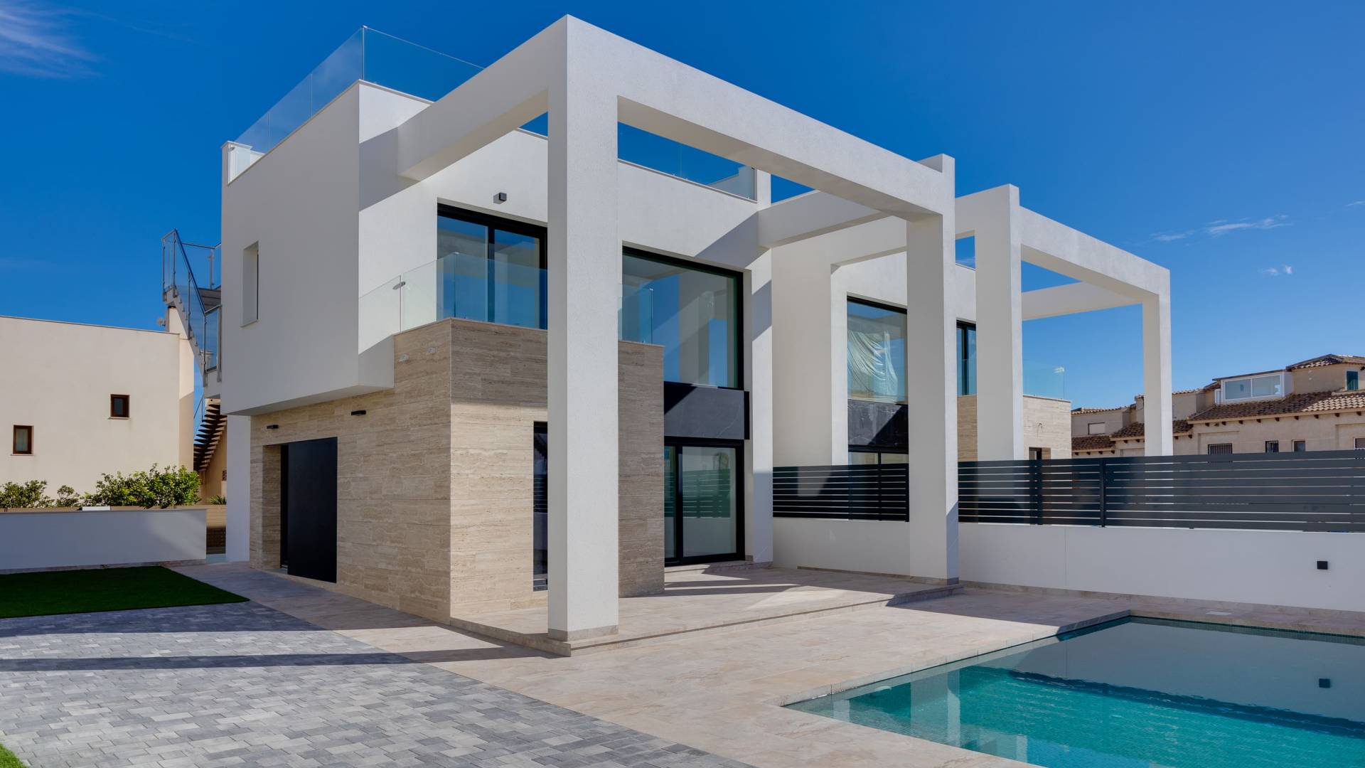 Nieuw gebouw - Onafhankelijke villa - Torrevieja