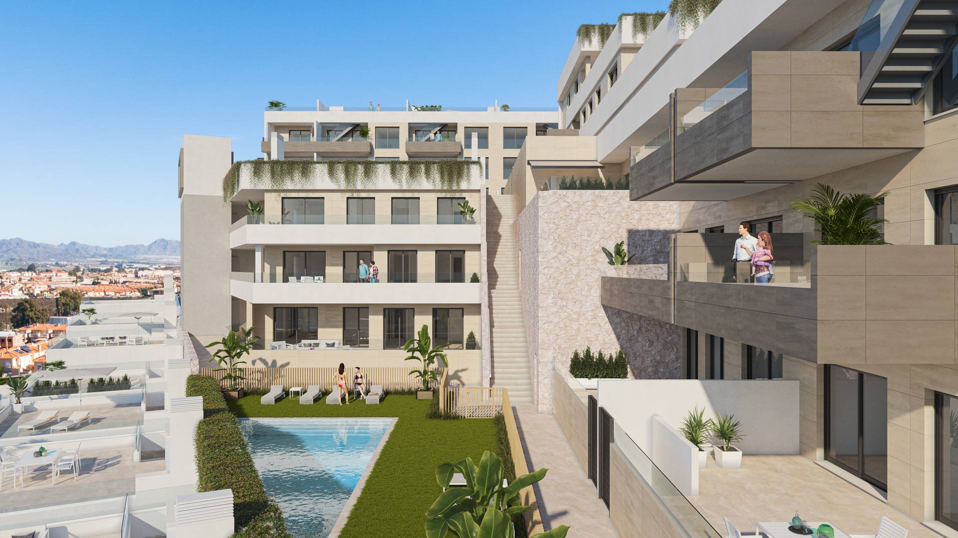 Nieuw gebouw - Penthouse - Águilas