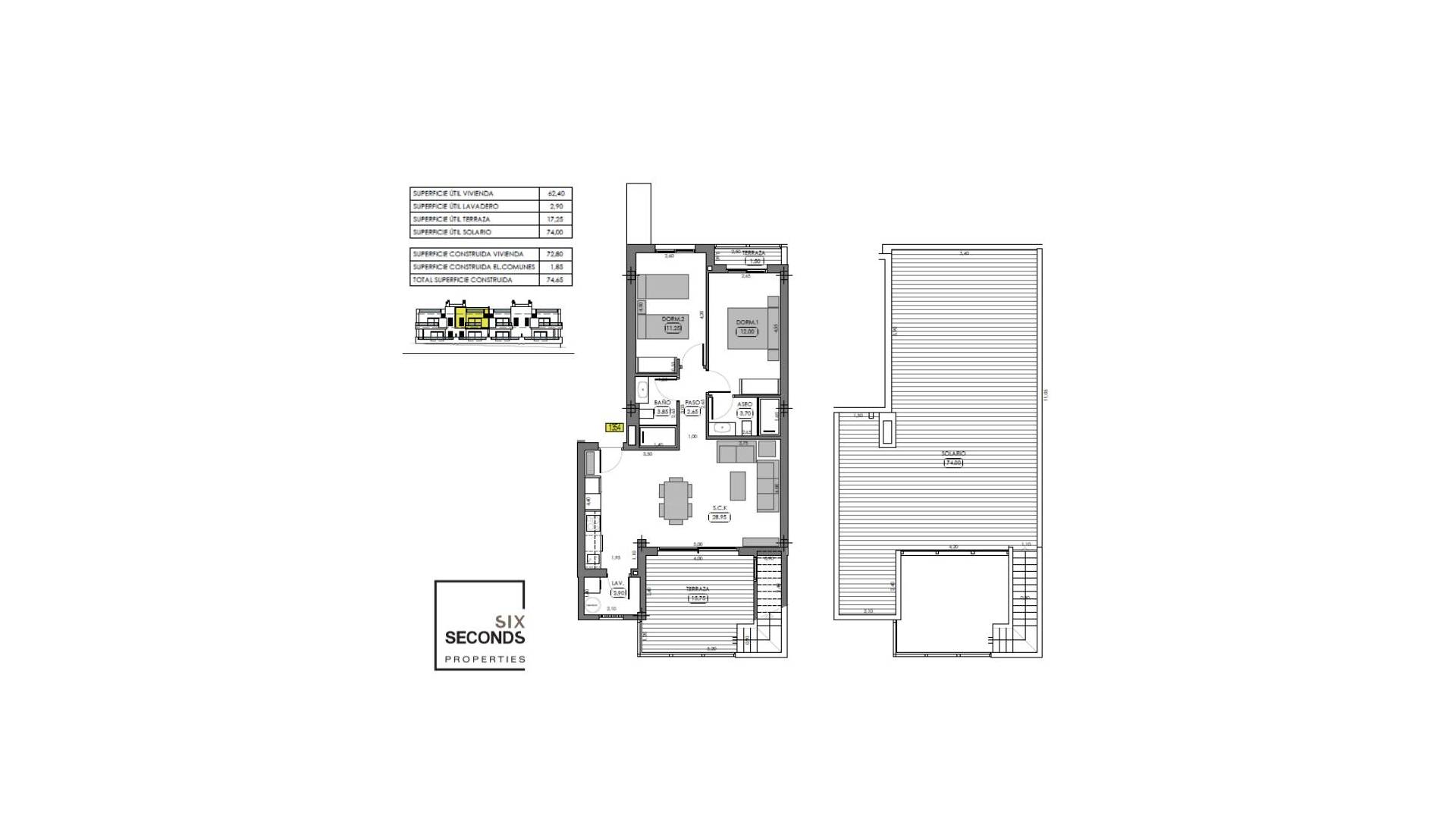 Nieuw gebouw - Penthouse - Algorfa - La Finca Golf