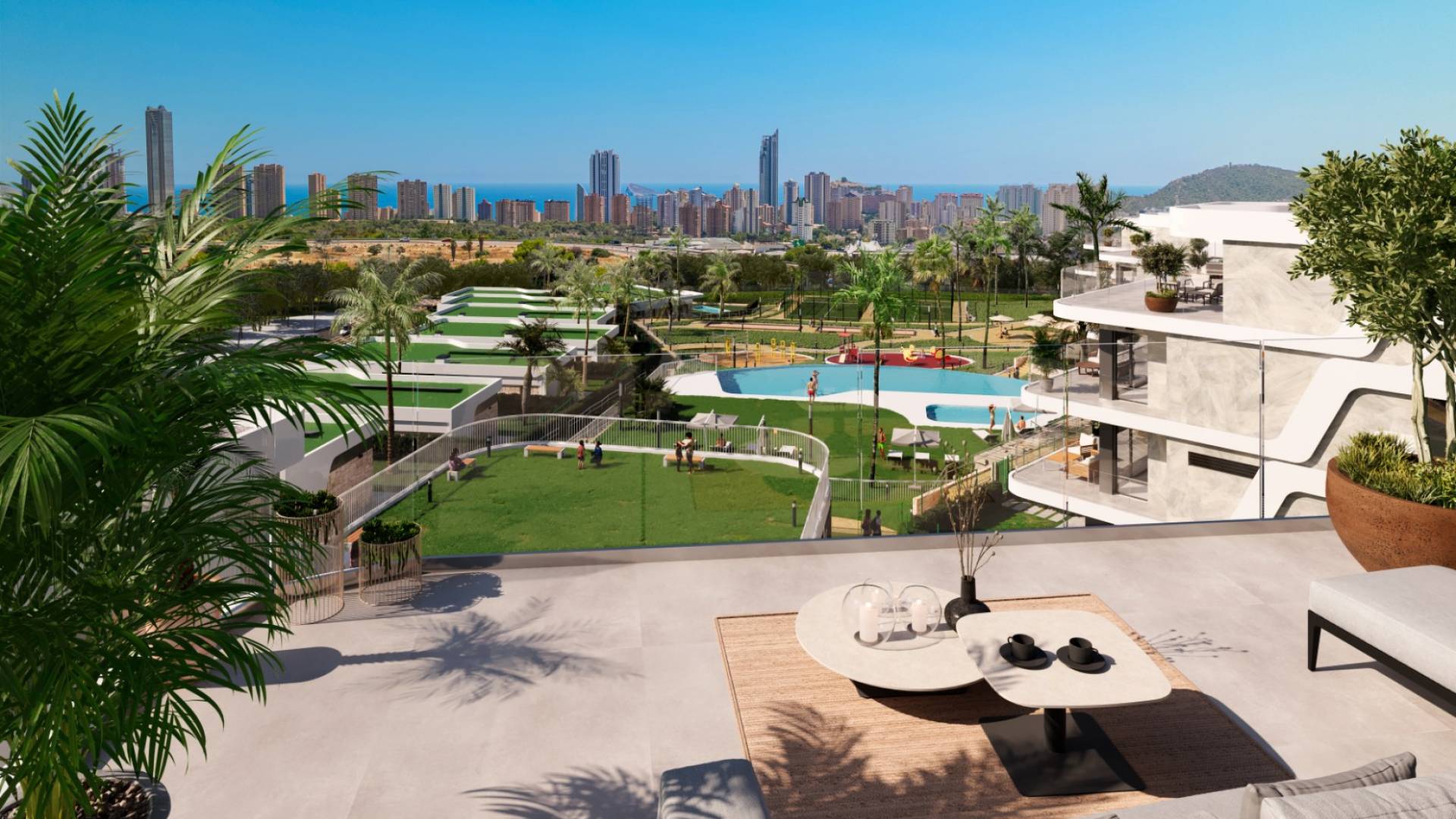 Nieuw gebouw - Penthouse - Finestrat - Sierra Cortina