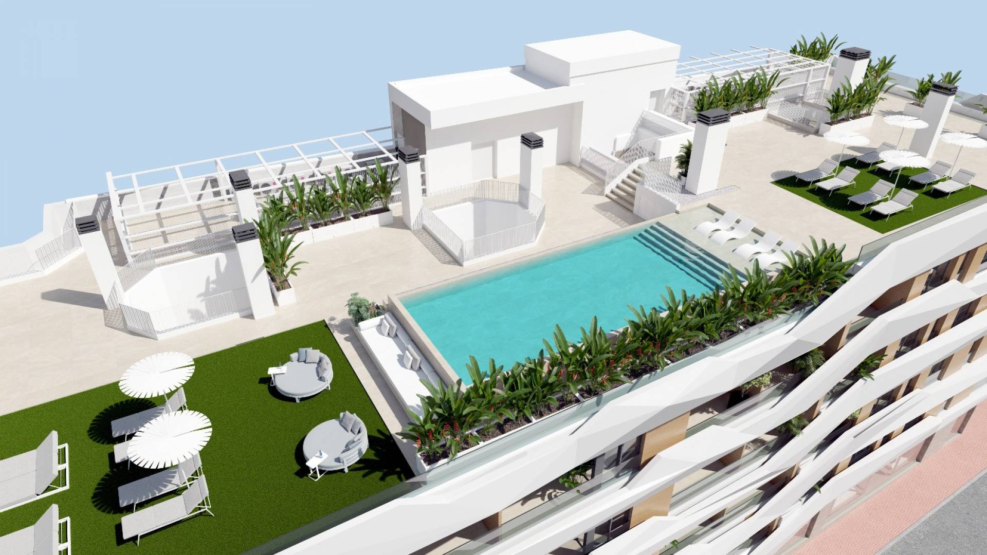 Nieuw gebouw - Penthouse - Guardamar del Segura - Guardamar Playa