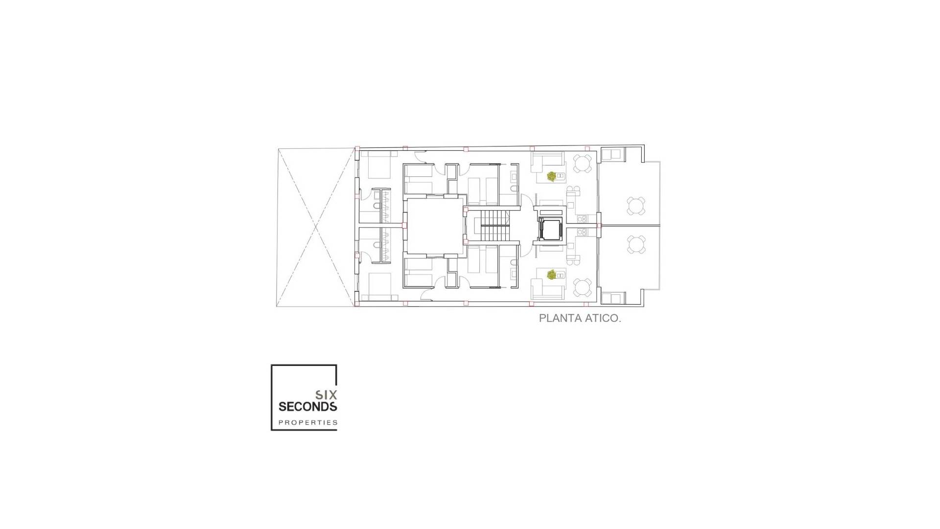 Nieuw gebouw - Penthouse - Guardamar del Segura - Guardamar pueblo