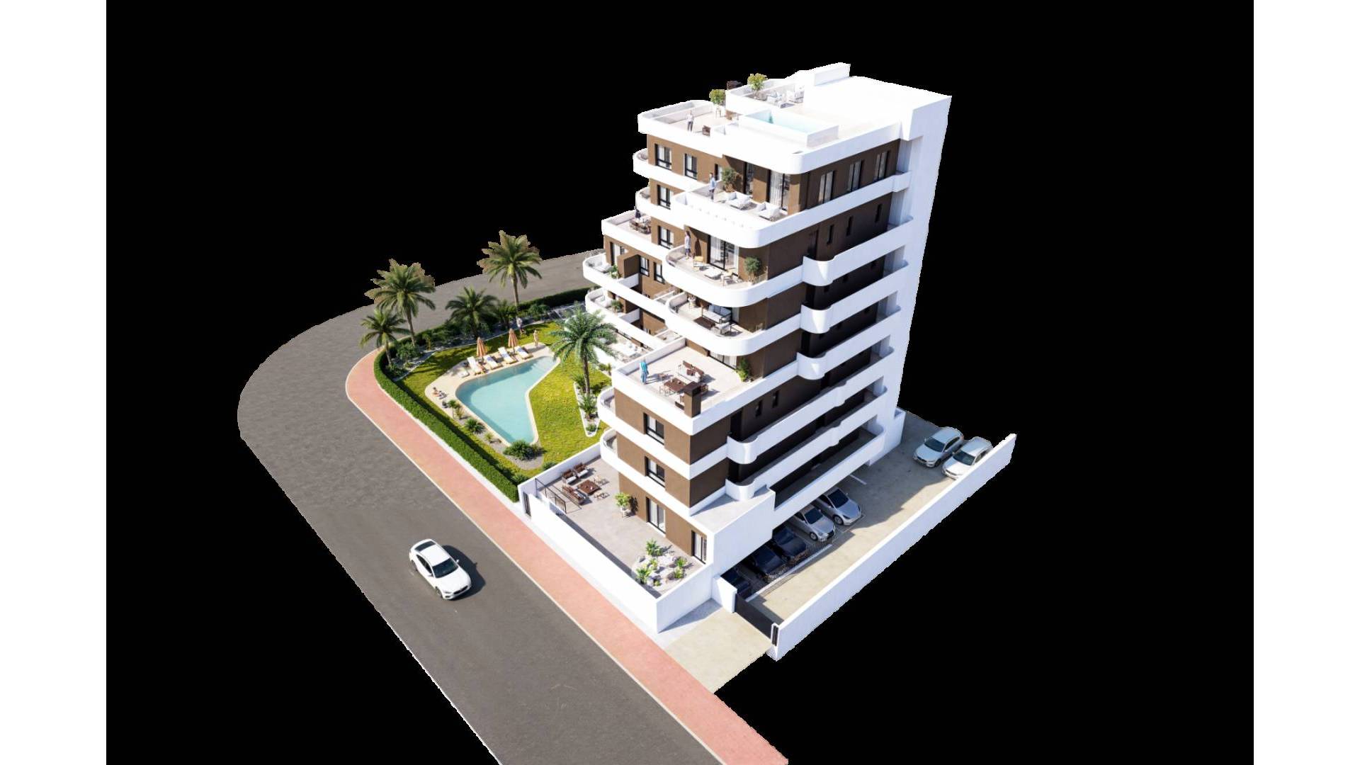 Nieuw gebouw - Penthouse - Guardamar del Segura - Guardamar pueblo