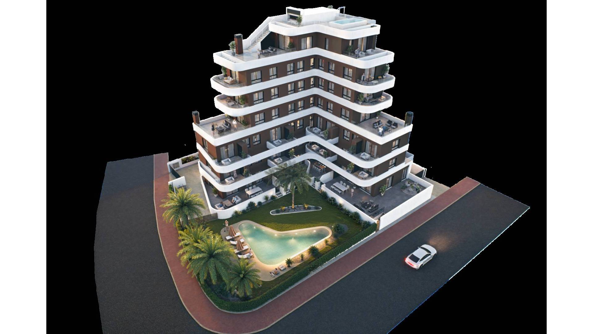 Nieuw gebouw - Penthouse - Guardamar del Segura - Guardamar pueblo