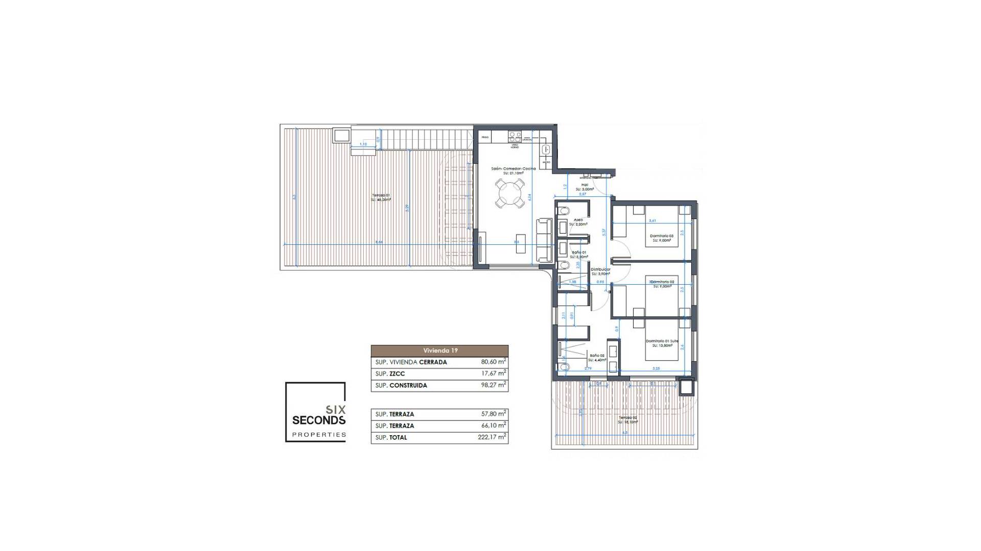 Nieuw gebouw - Penthouse - Guardamar del Segura - Guardamar pueblo