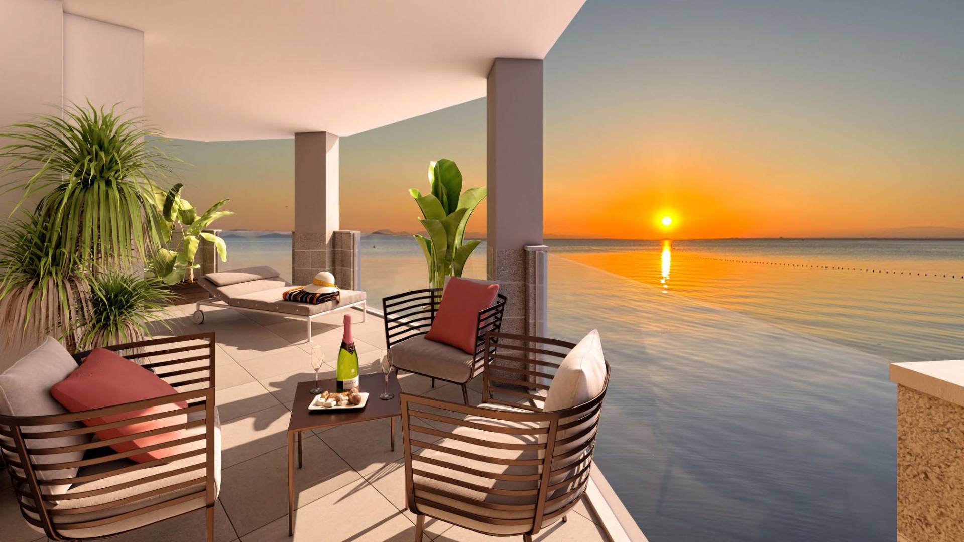 Nieuw gebouw - Penthouse - La Manga del Mar Menor - 