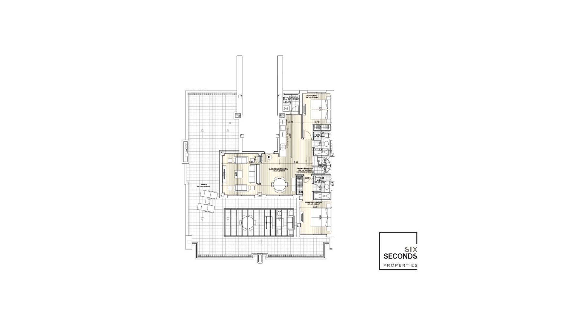 Nieuw gebouw - Penthouse - Orihuela Costa - Los Dolses