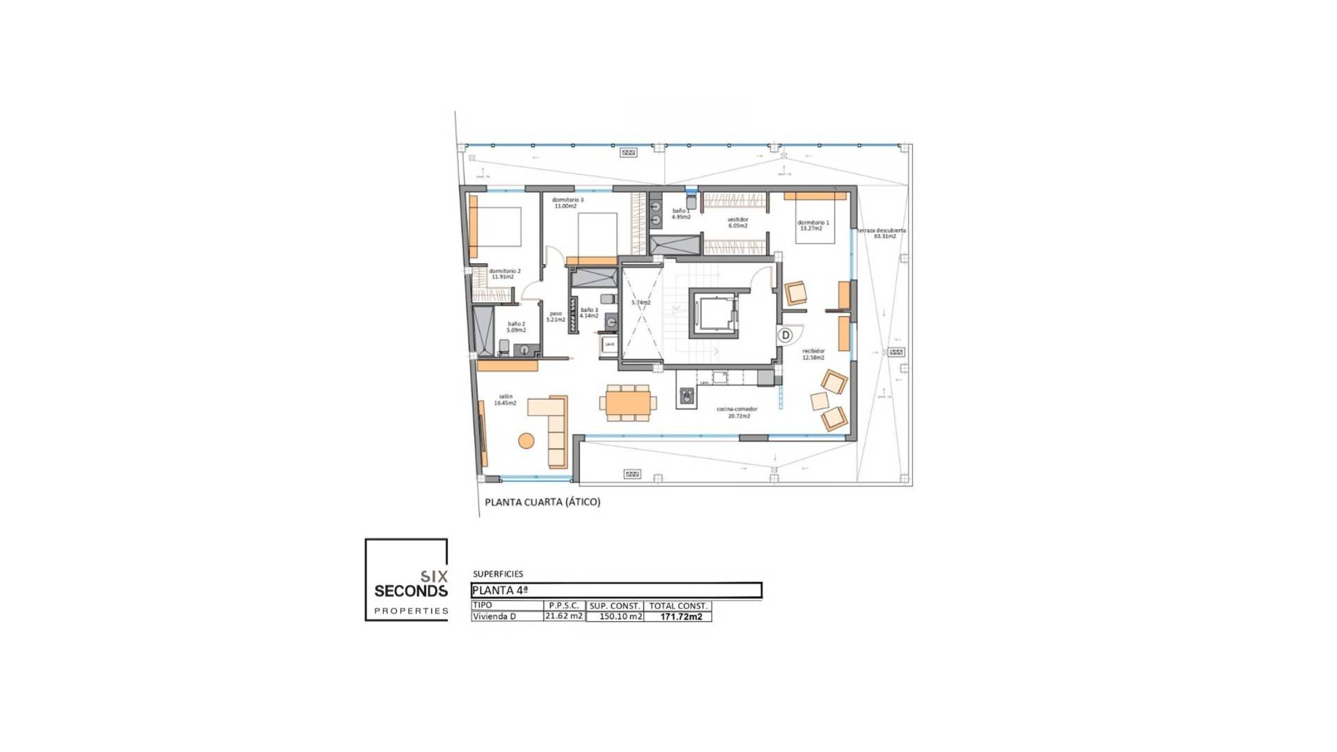 Nieuw gebouw - Penthouse - San Pedro del Pinatar - LO PAGÁN