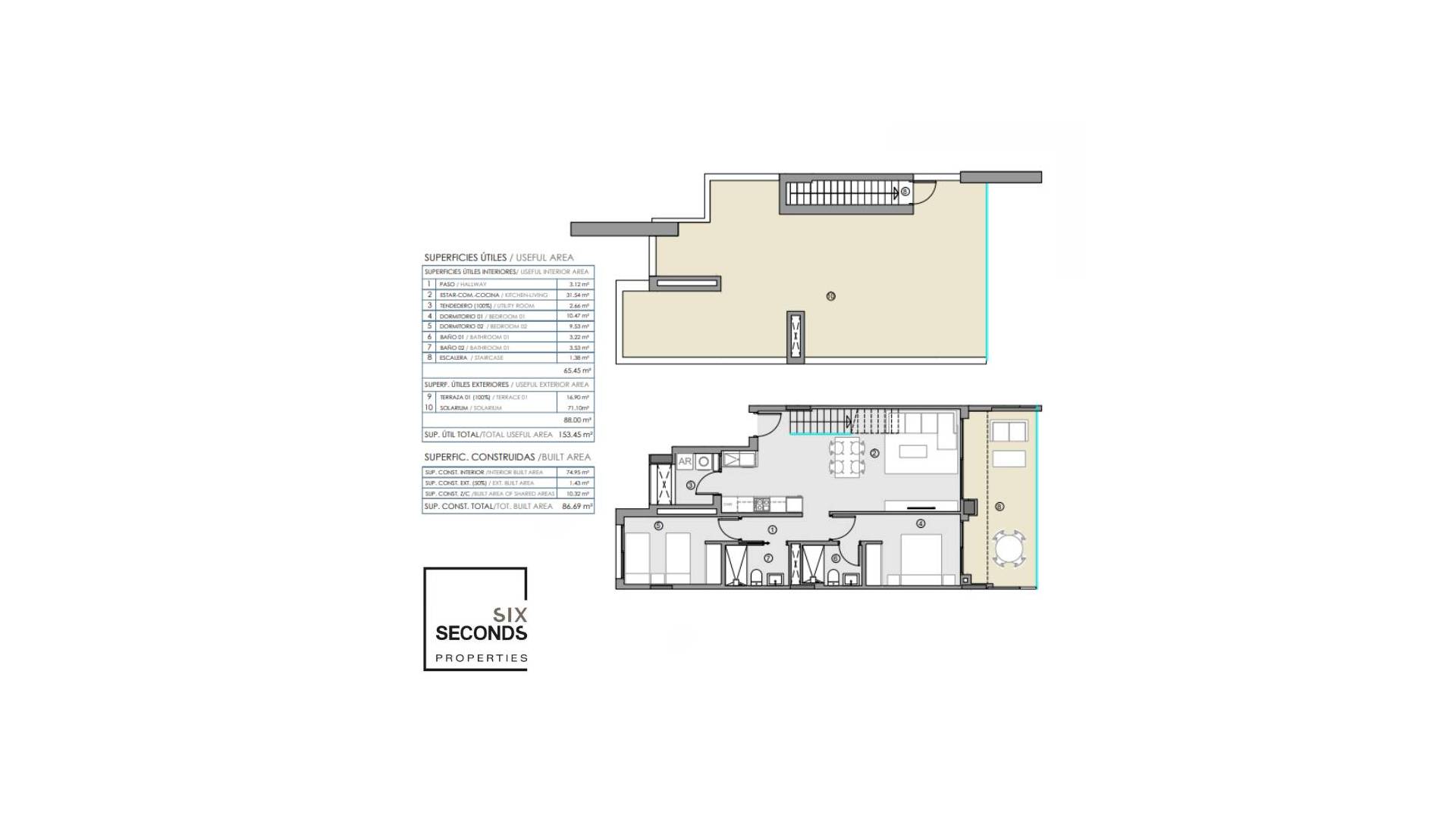 Nieuw gebouw - Penthouse - Torrevieja - 