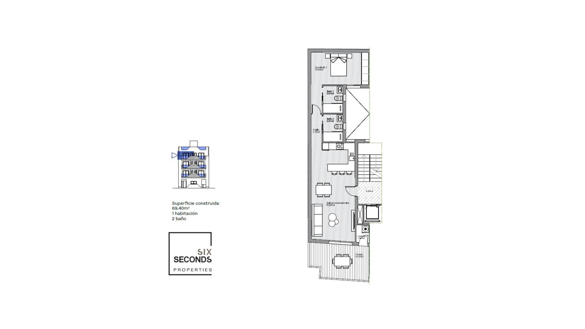Nieuw gebouw - Penthouse - Torrevieja