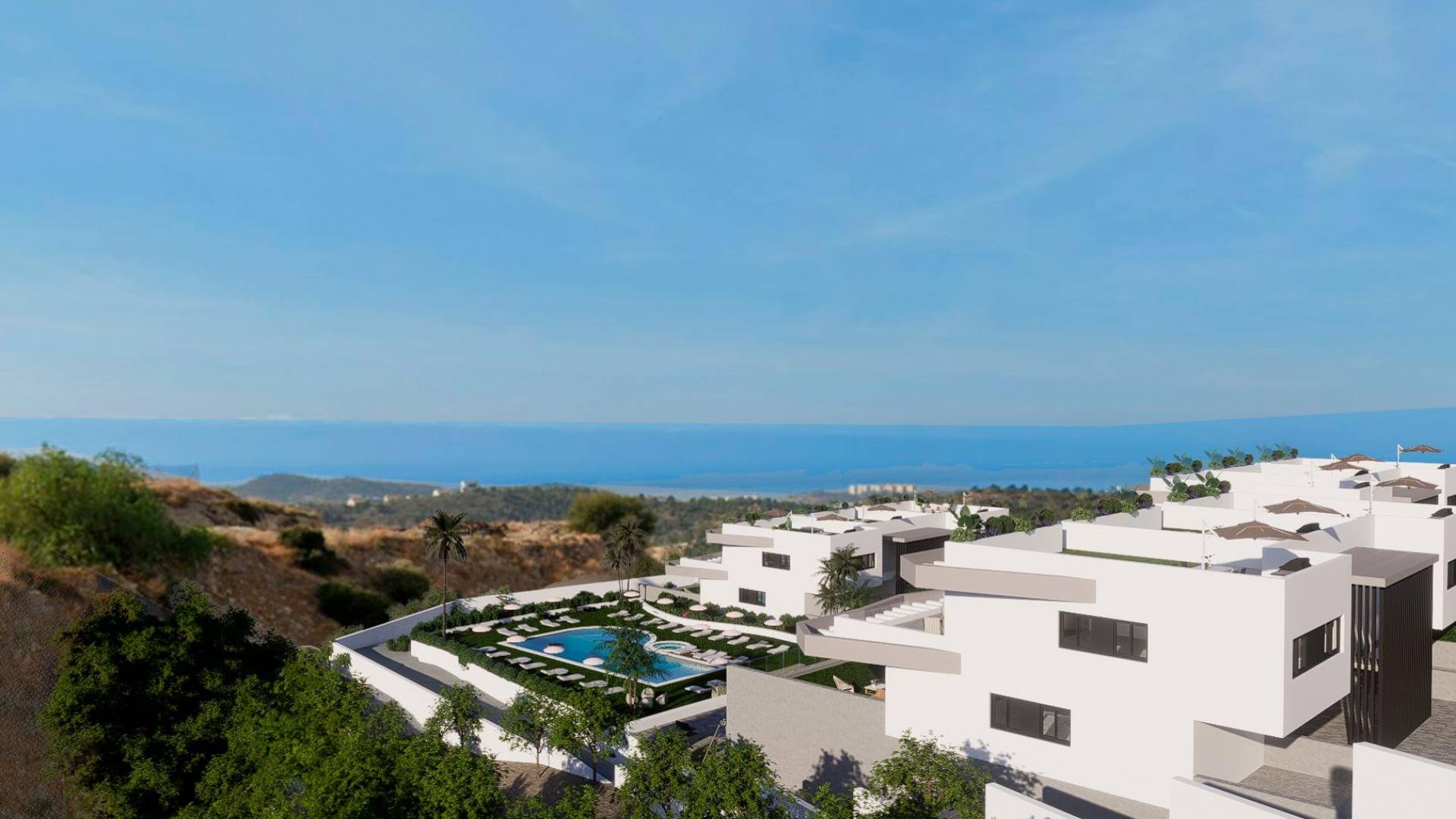 Nieuw gebouw - Townhouse - Finestrat - Balcón de Finestrat-Terra Marina