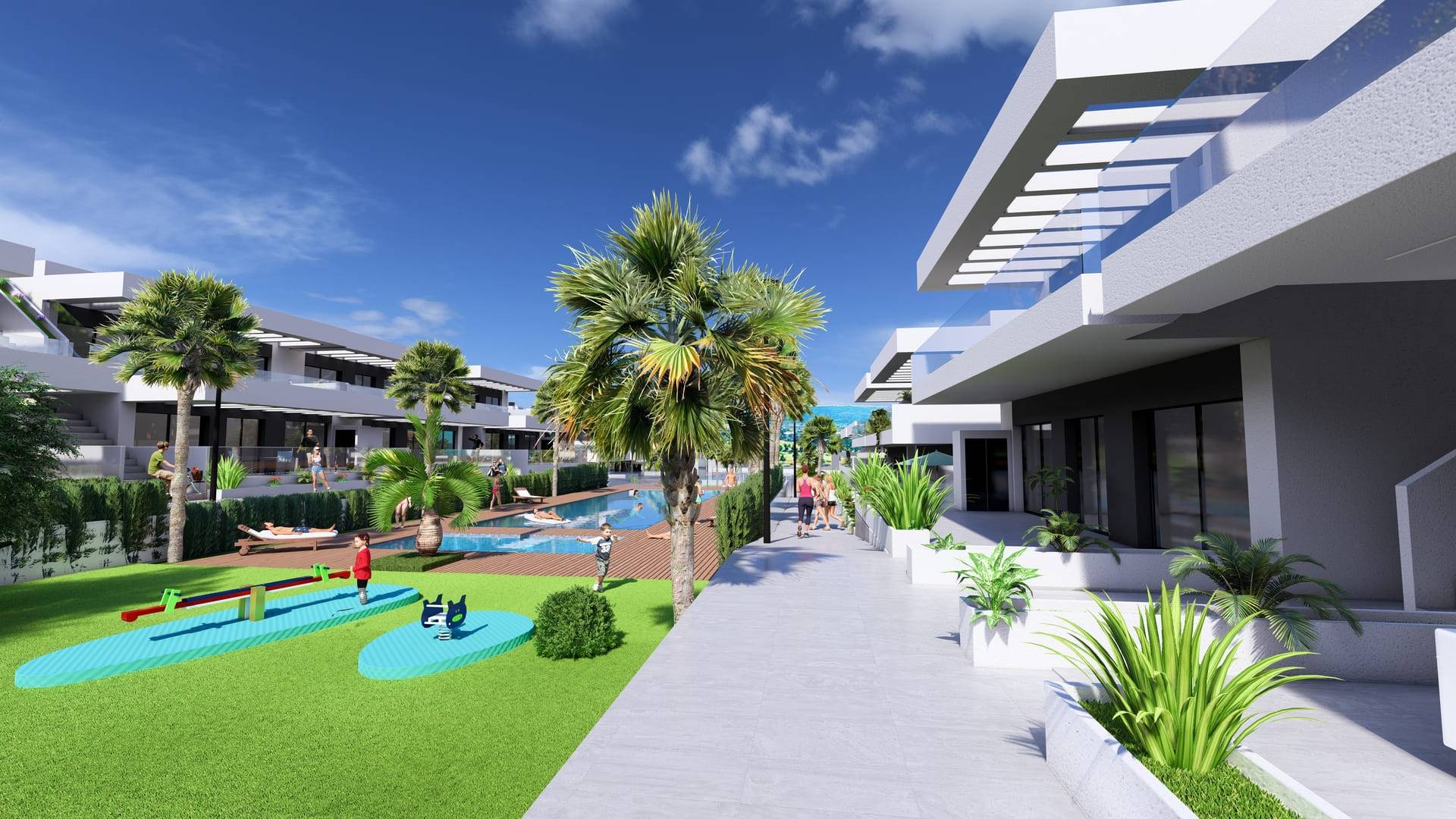 Nieuw gebouw - Townhouse - La Finca Golf