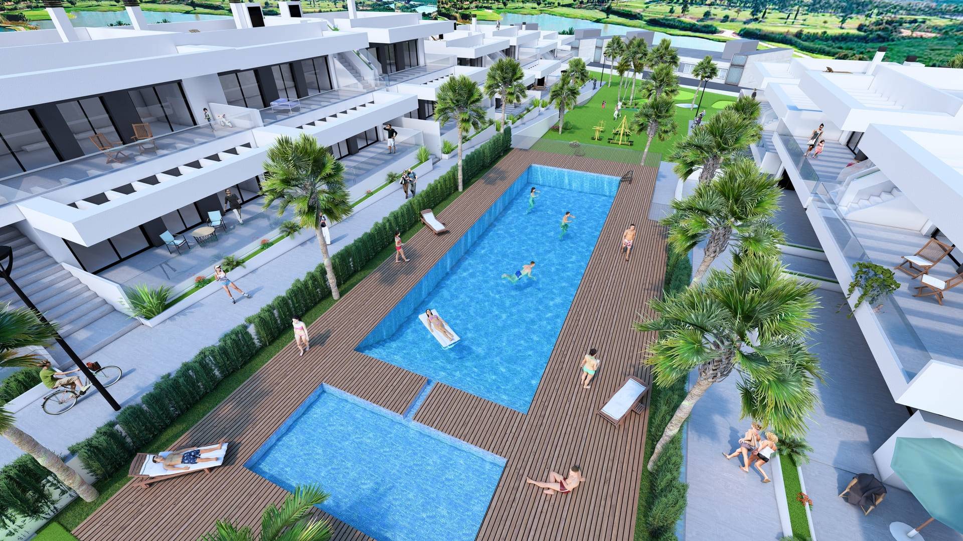 Nieuw gebouw - Townhouse - La Finca Golf