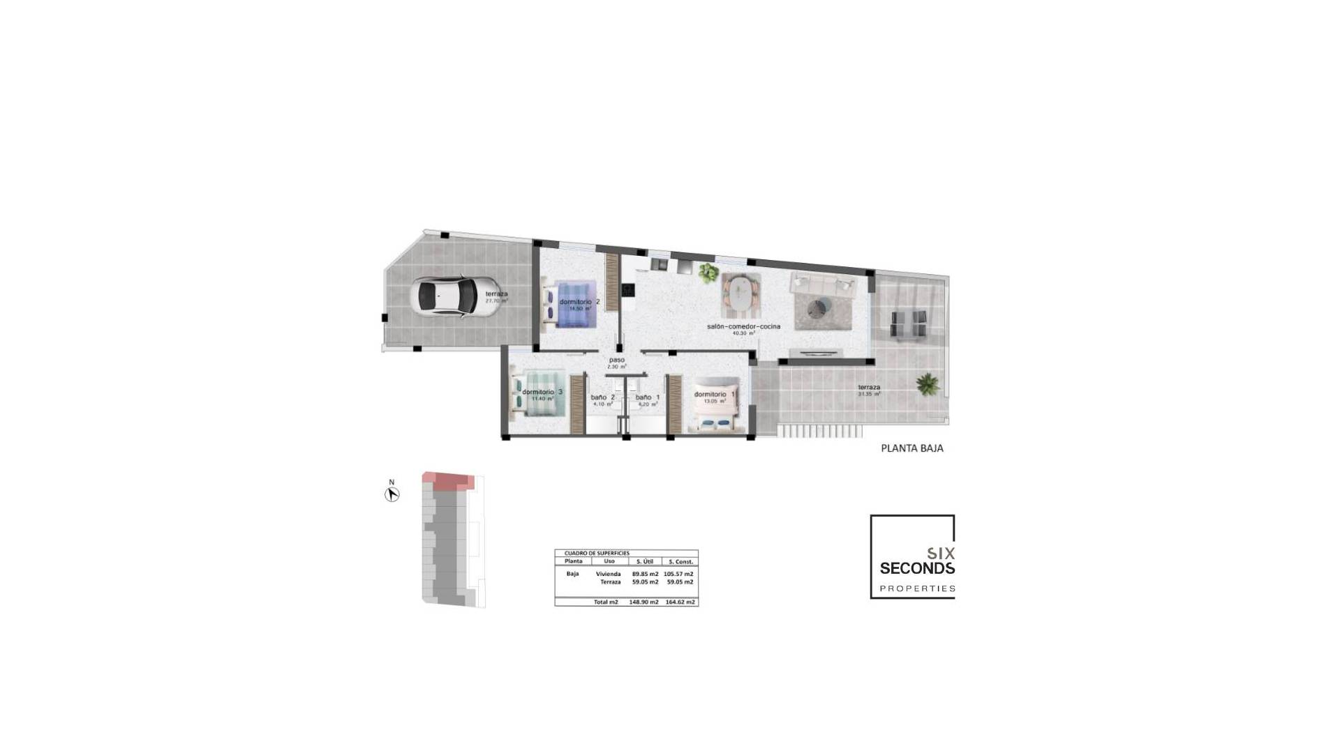 Nieuw gebouw - Townhouse - Pilar de la Horadada