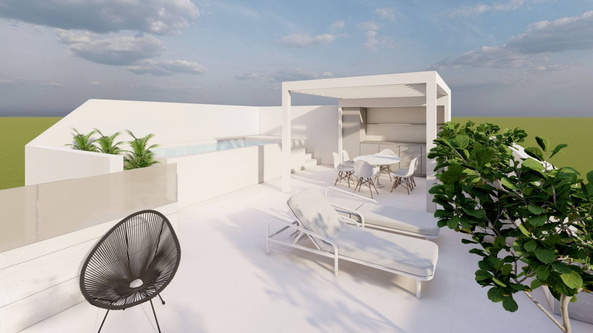 Nieuw gebouw - Townhouse - Pilar de la Horadada