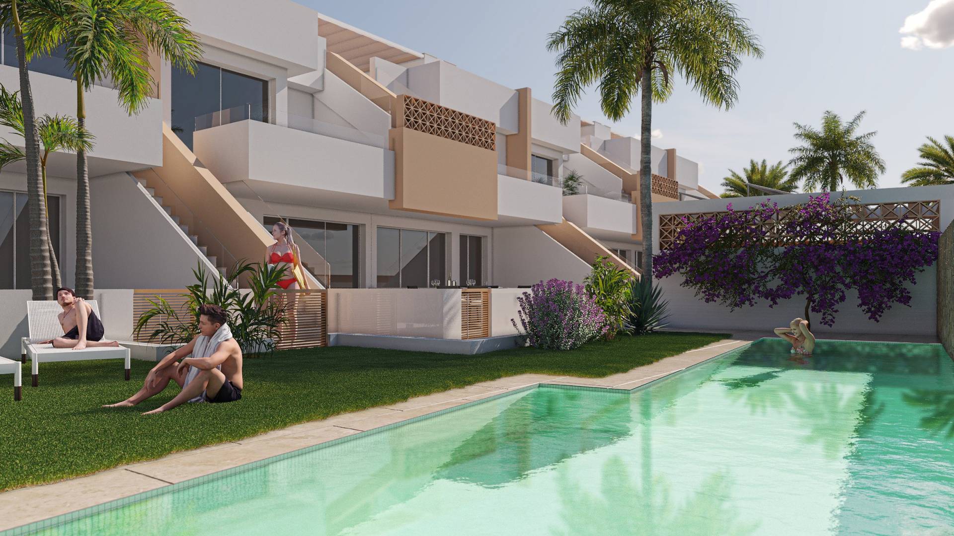 Nieuw gebouw - Townhouse - Pilar de la Horadada