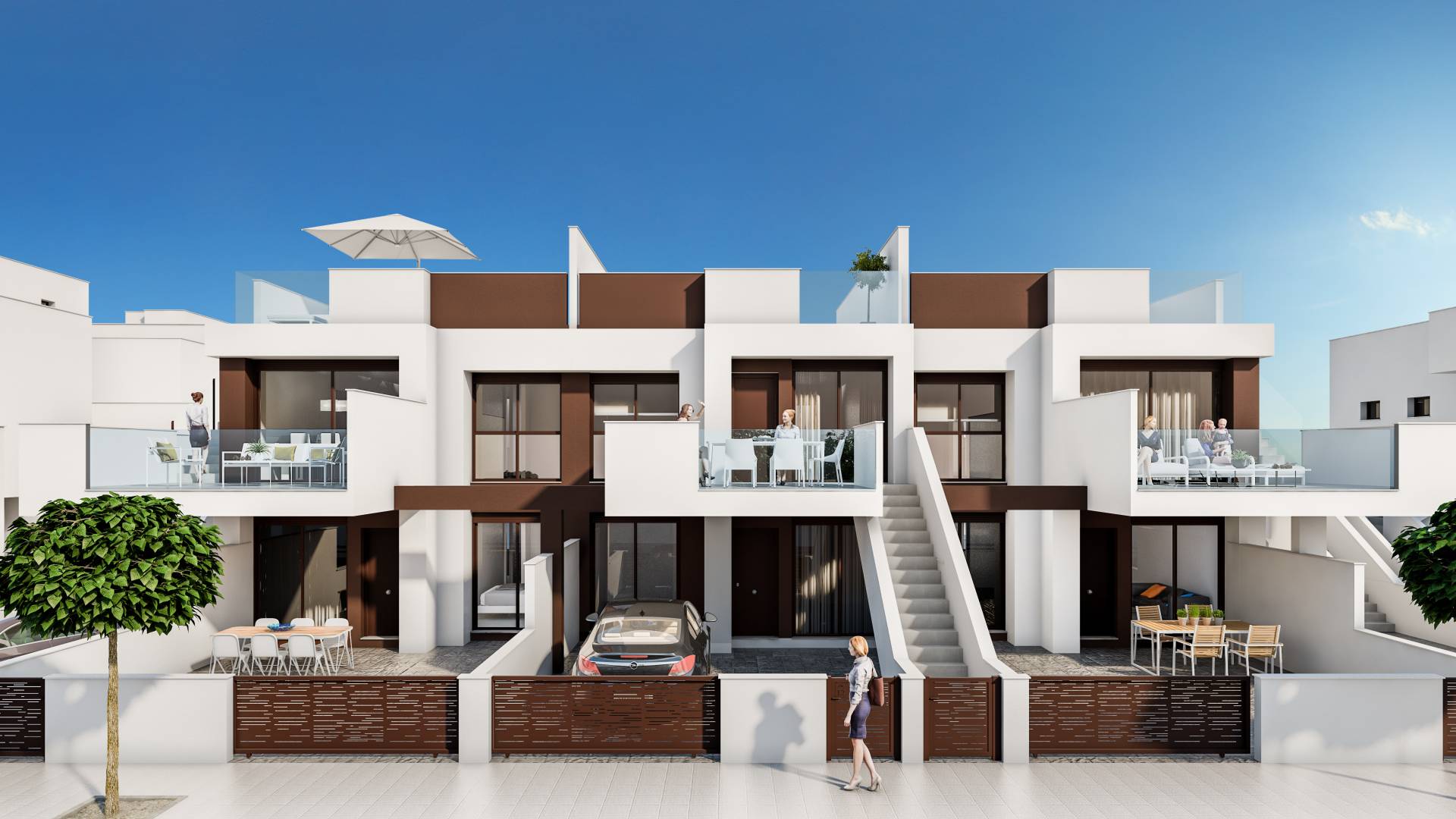 Nieuw gebouw - Townhouse - Pilar de la Horadada