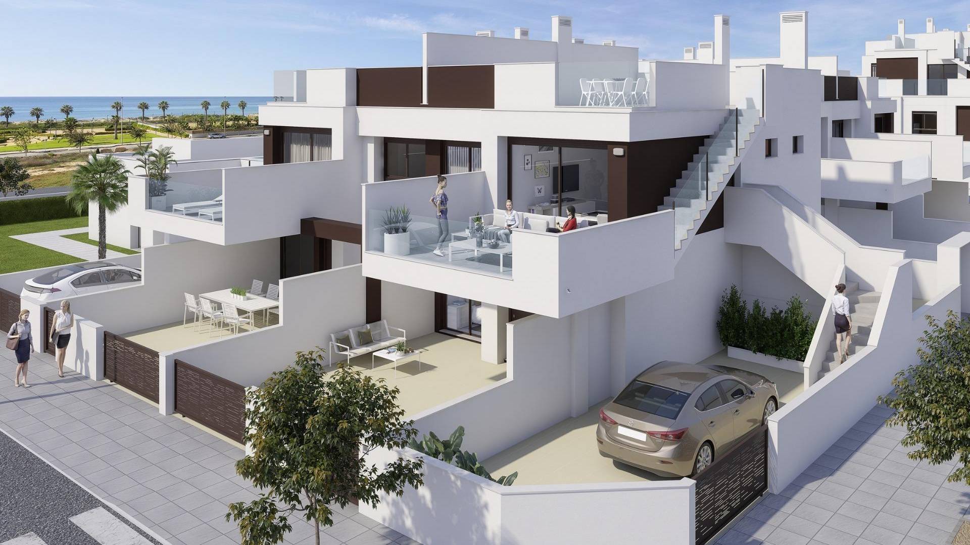 Nieuw gebouw - Townhouse - Pilar de la Horadada