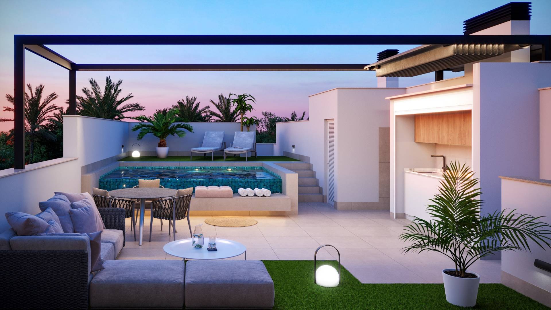 Nieuw gebouw - Townhouse - Pilar de la Horadada