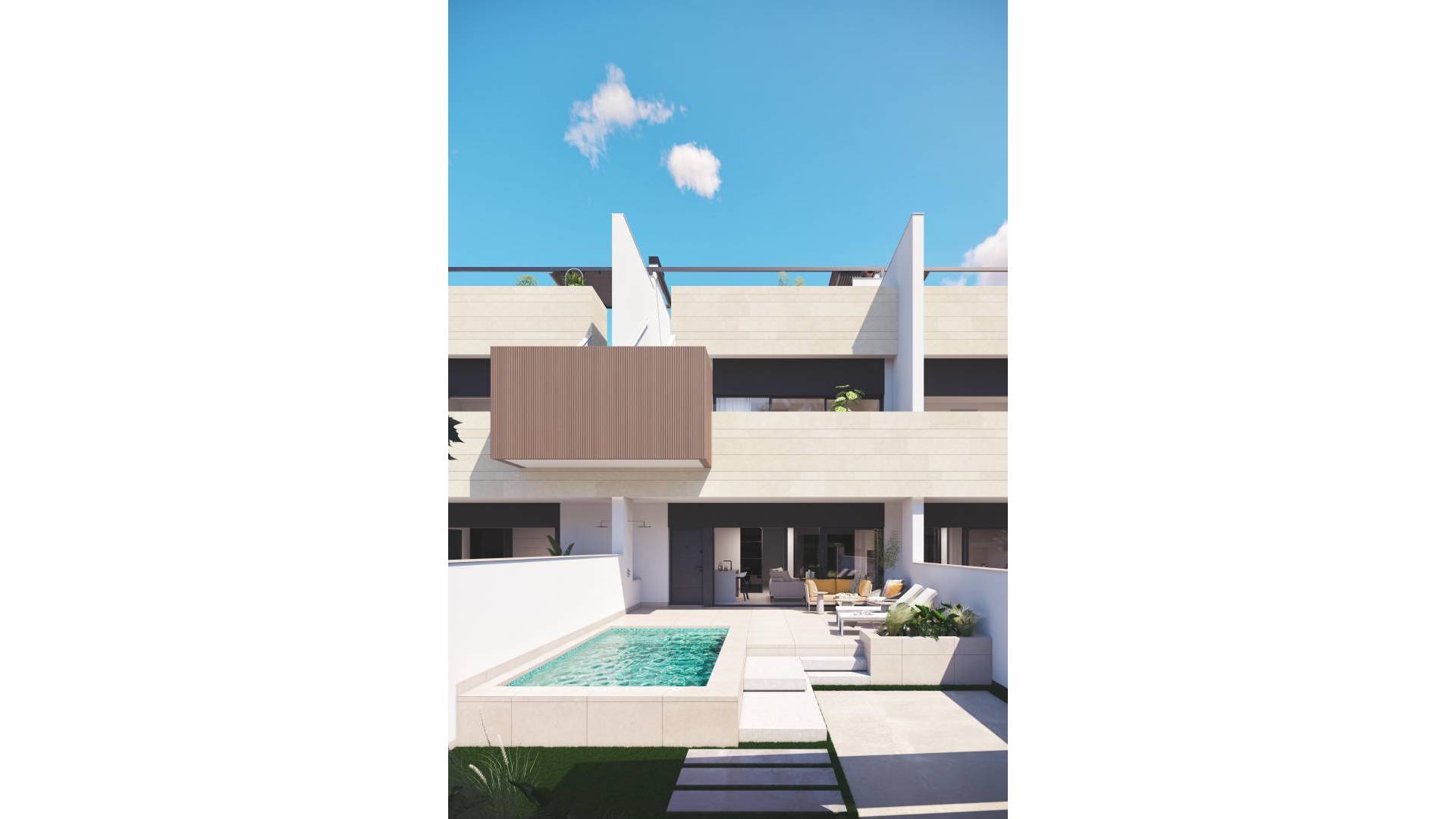 Nieuw gebouw - Townhouse - Pilar de la Horadada