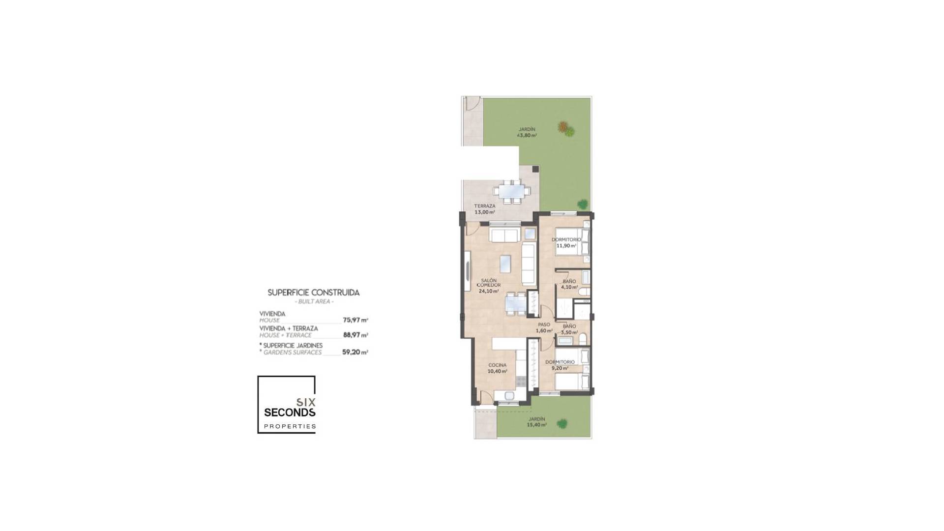 Nieuw gebouw - Townhouse - San Miguel de Salinas - 