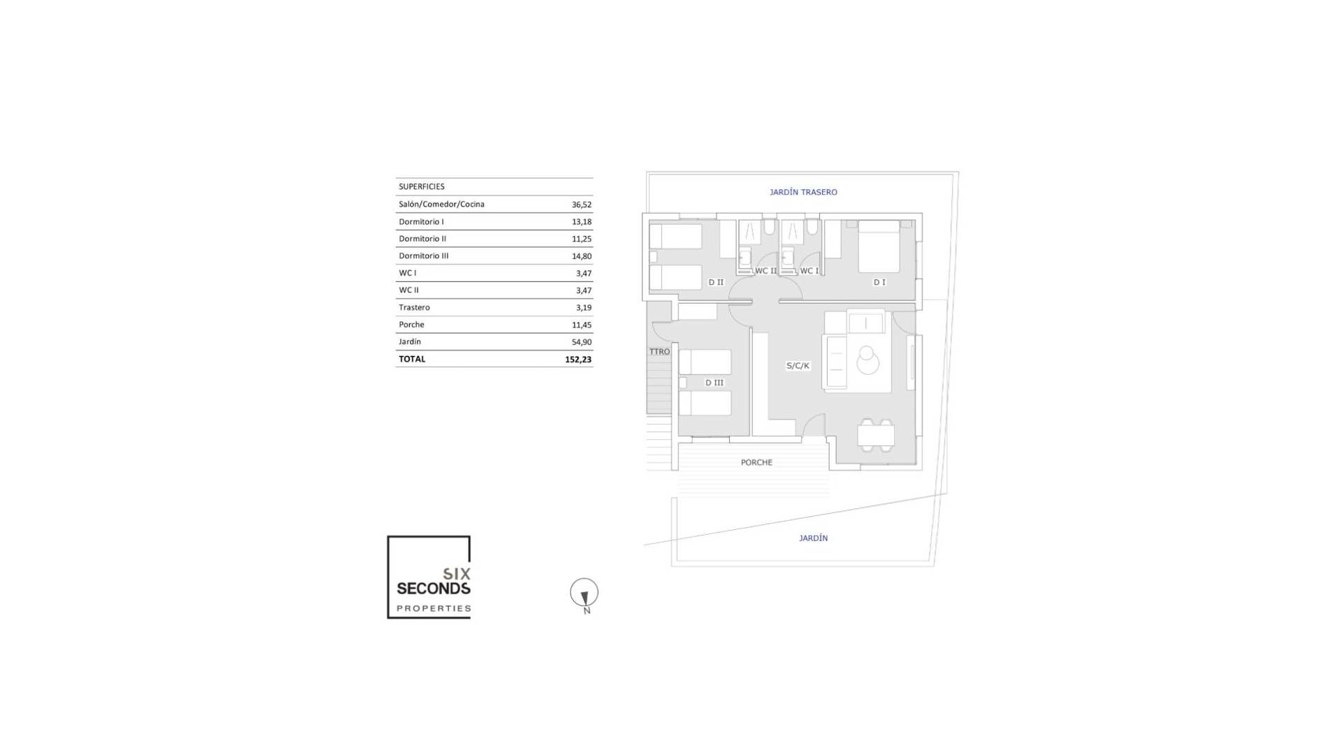 Nieuw gebouw - Townhouse - San Miguel de Salinas - 