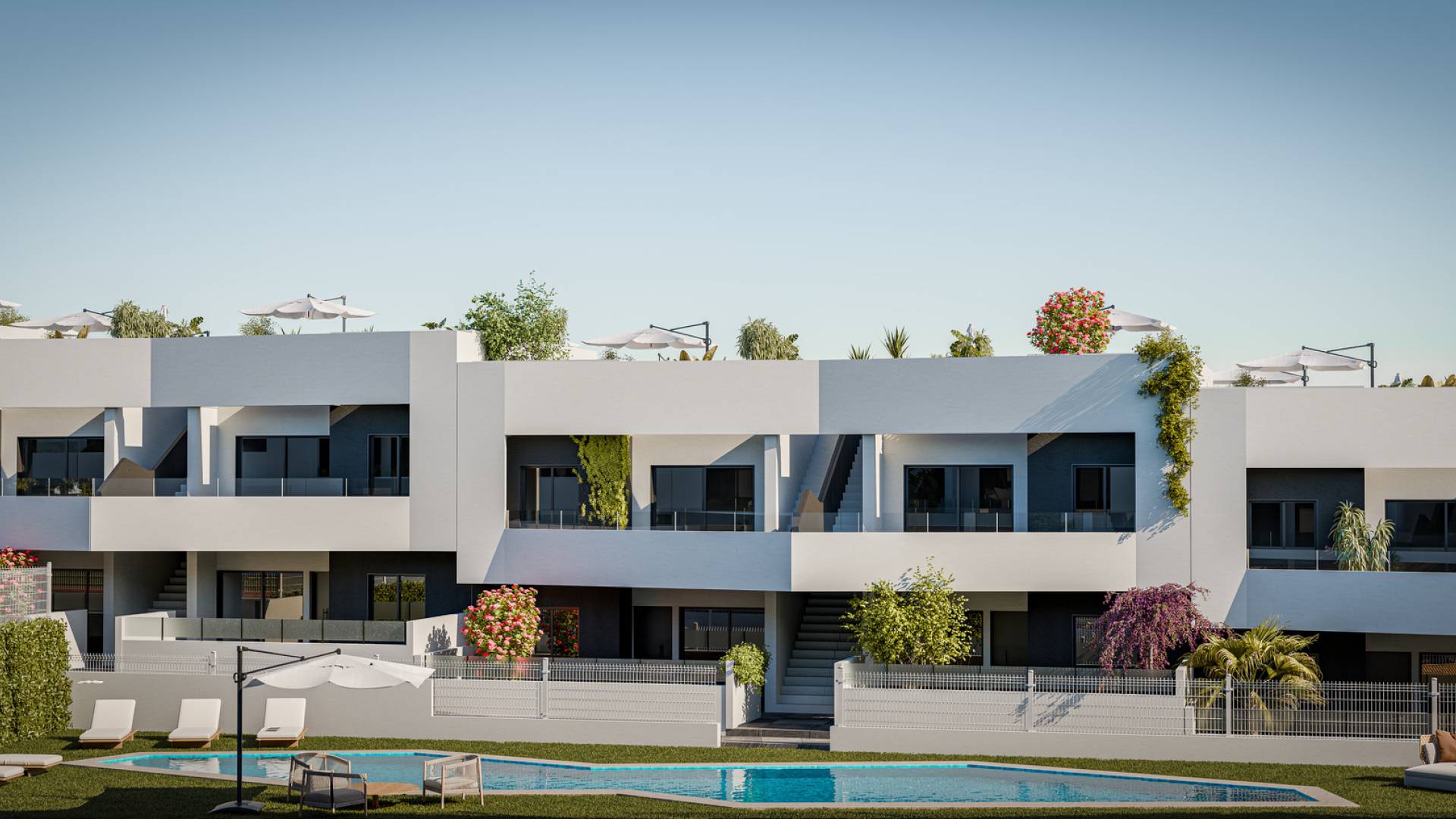 Nieuw gebouw - Townhouse - San Miguel de Salinas - 
