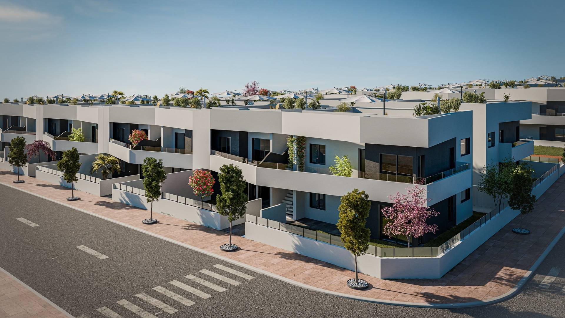 Nieuw gebouw - Townhouse - San Miguel de Salinas - 