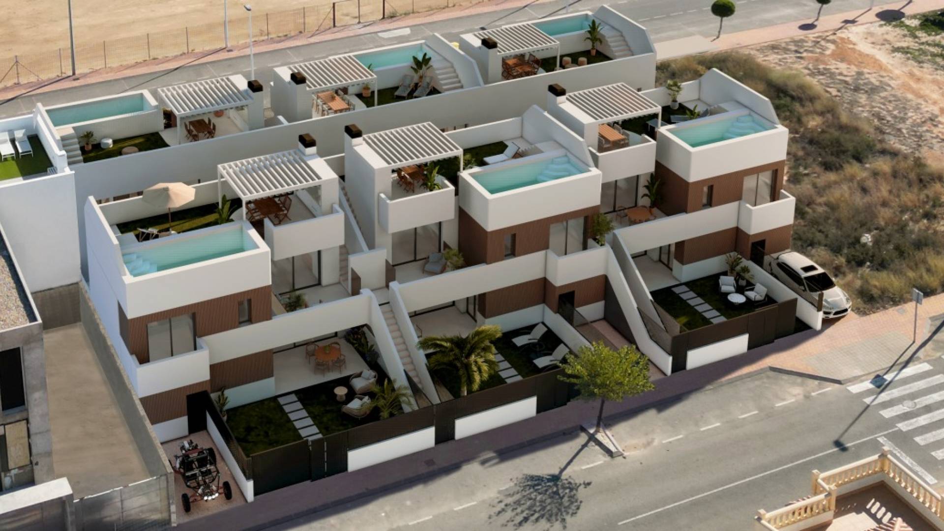 Nieuw gebouw - Townhouse - San Pedro del Pinatar - San Pedro de Pinatar