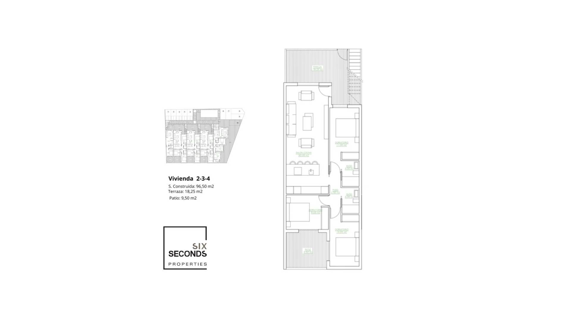 Nieuw gebouw - Townhouse - San Pedro del Pinatar