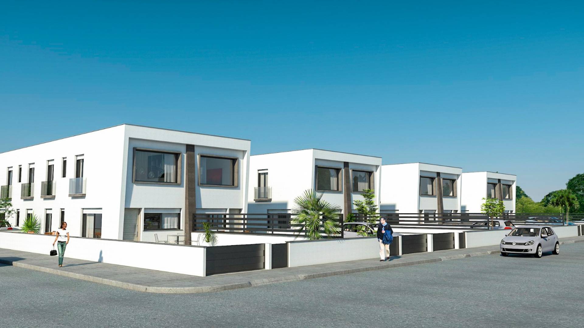 Nieuw gebouw - Townhouse - Santa Pola - Gran Alacant