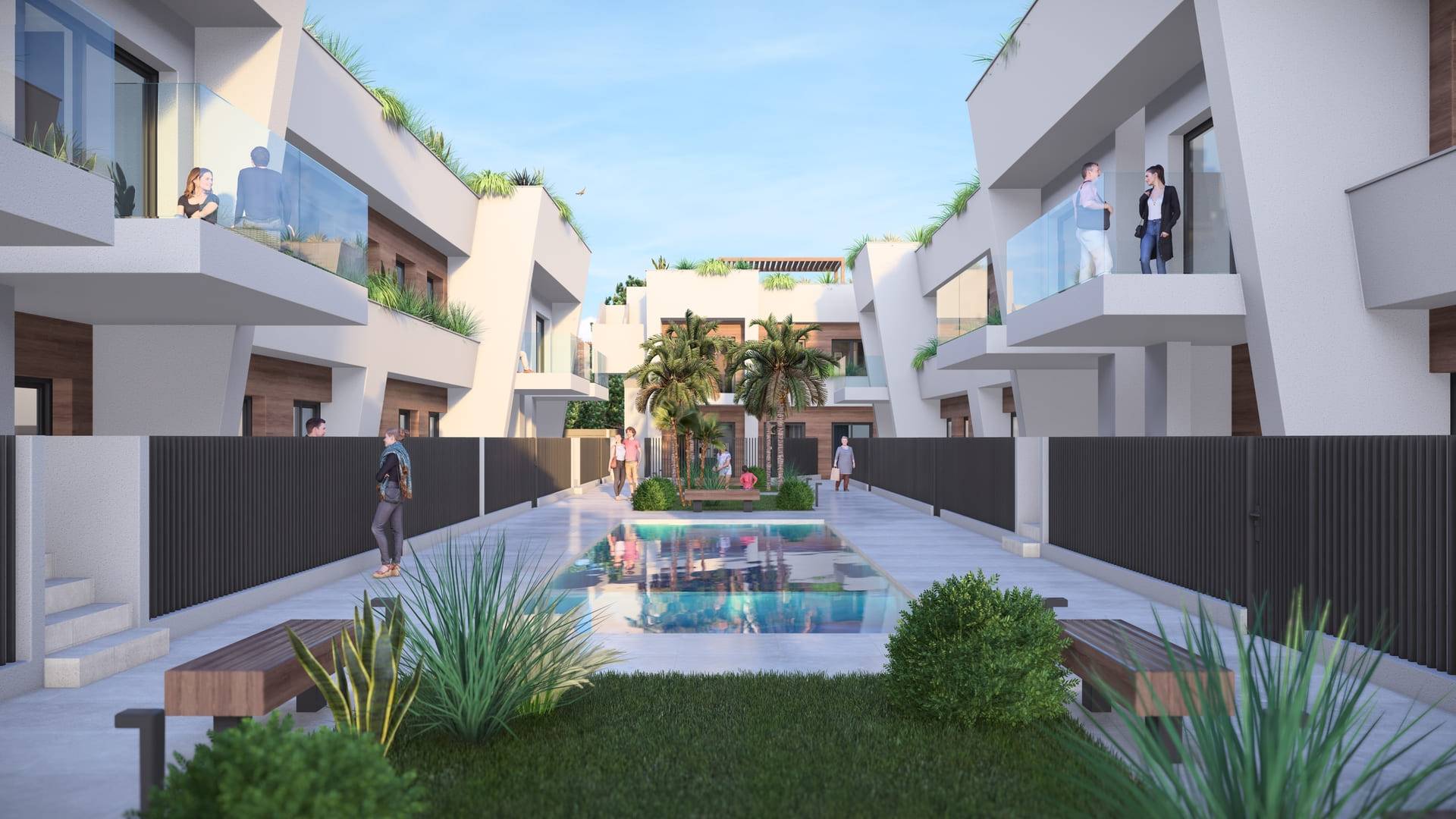 Nieuw gebouw - Townhouse - Torre-Pacheco
